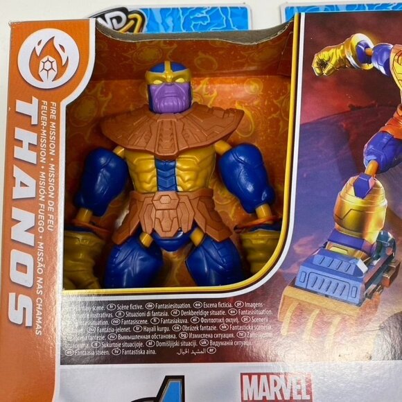 Marvel Avengers Bend and Flex Missions Thanos Fire Mission Figure - Picture 9 of 10